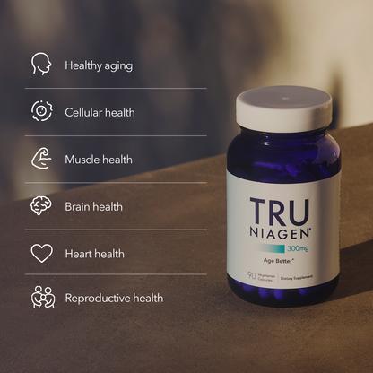 Tru Niagen® 300mg 90Vegetarian Capsules